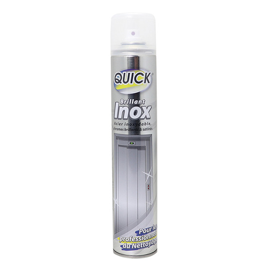 AEROSOL BRILLANT QUICK INOX- 500ML UNITE