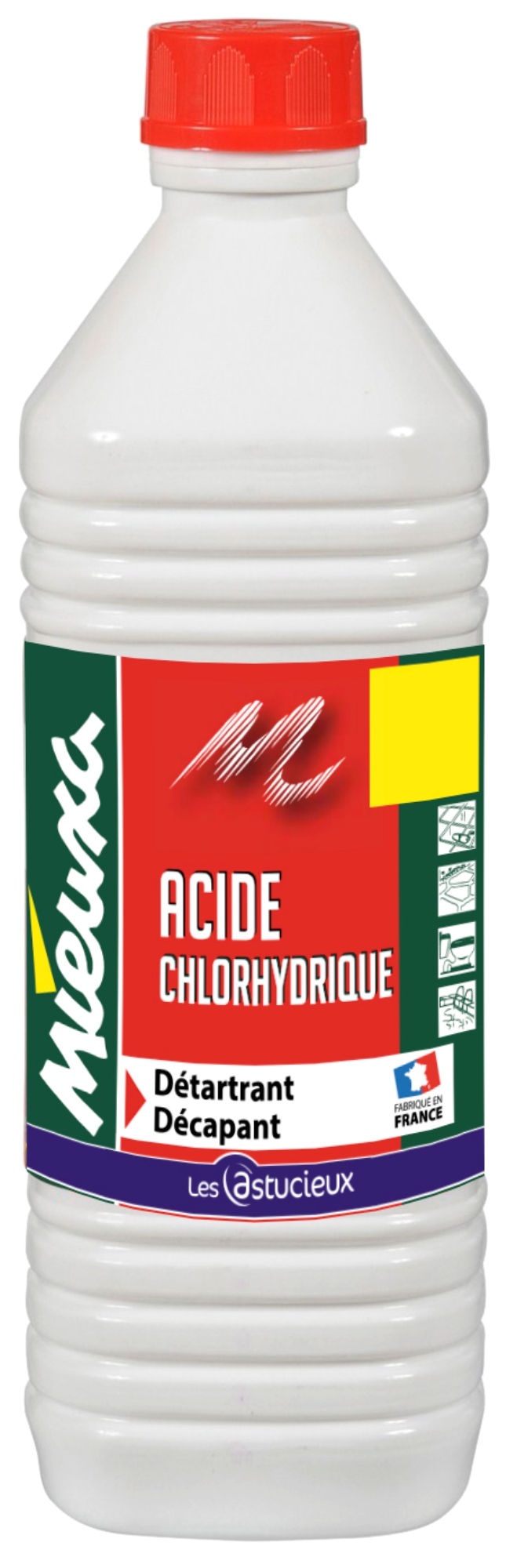 ACIDE CHLORHYDRIQUE - 23% 1L - LE LITRE