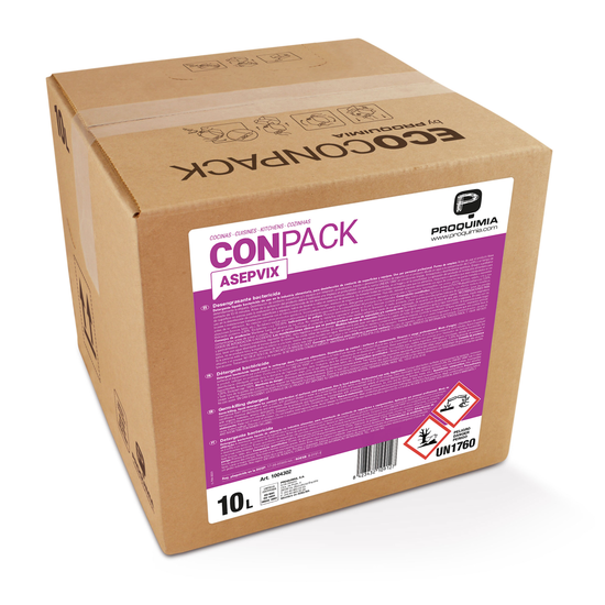 CONPACK ASEPVIX 10L - CARTON DE 10L