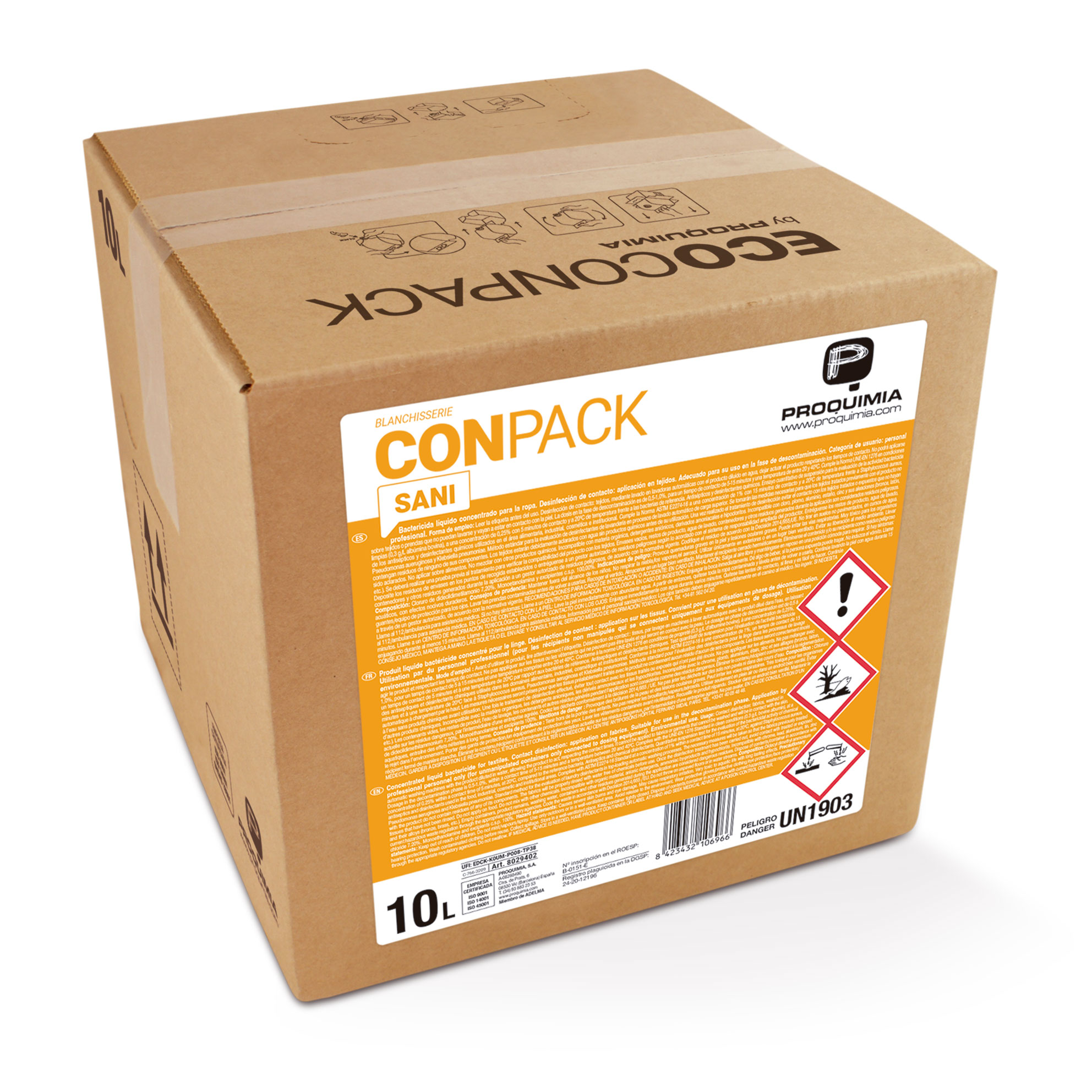 CONPACK SANI 10L - CARTON DE 10L -AS (226005)