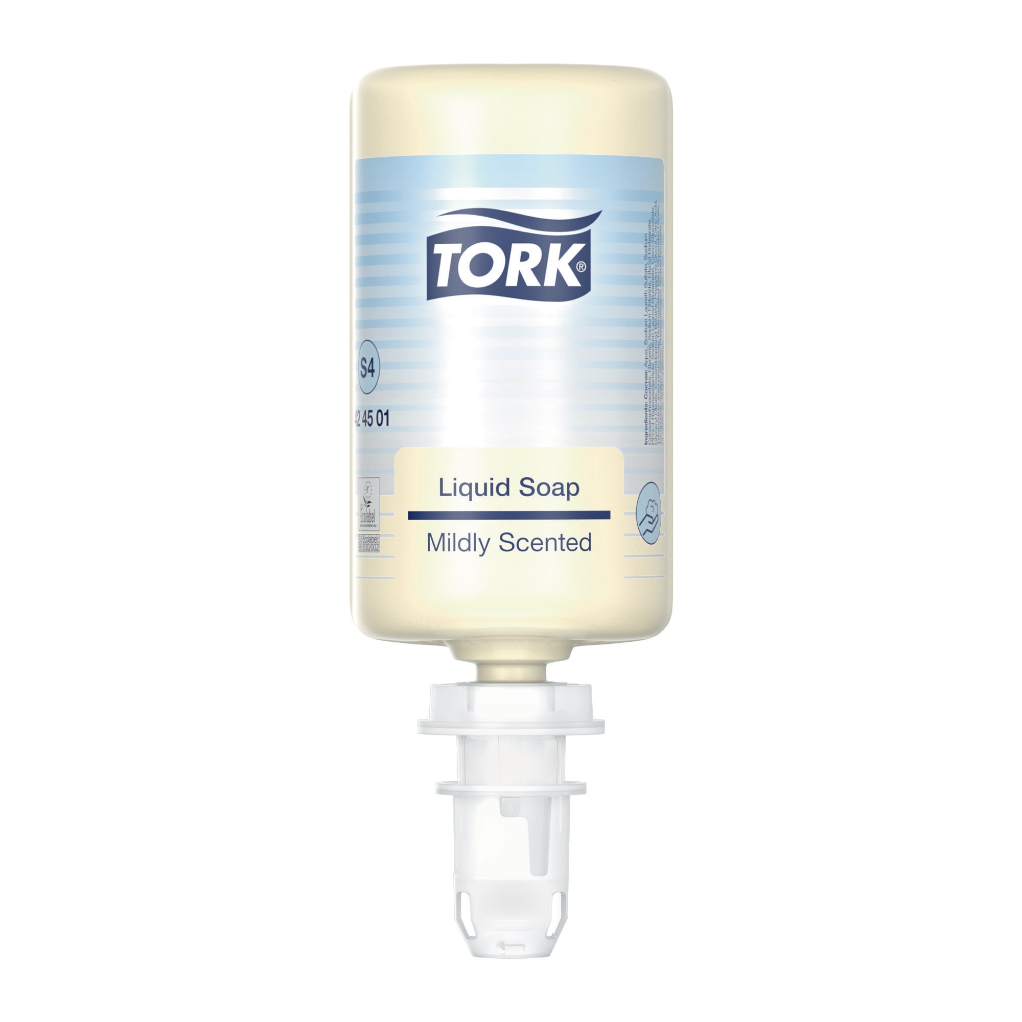 CART.SAVON LIQ.SENTEUR DOUCE TORK ECOLABEL 1L-S4 CARTOUCHE1L