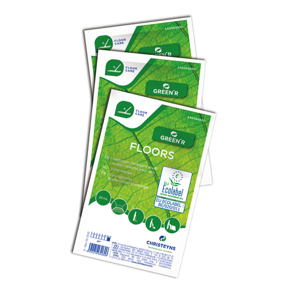 GREEN'R FLOORS DOSES / 250 - ECOLABEL LE CARTON