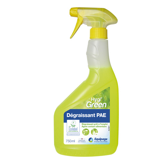 HYGI GREEN DEGRAISSANT PAE 750ML-ECOLABEL UNITE