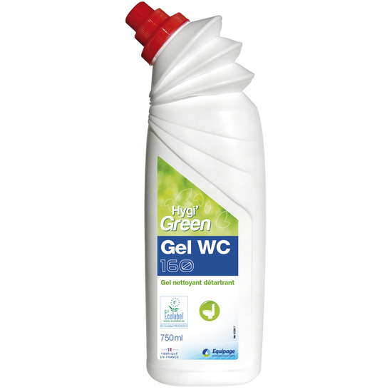 HYGI GREEN GEL WC 750ML - 160 ECOLABEL UNITE