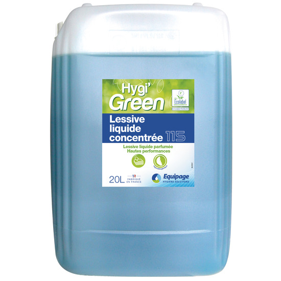 HYGI GREEN LESSIVE LINGE ULTRA CONC 20L - 115 ECOLABEL