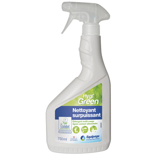 HYGI GREEN NETTOYANT SURPUISSANT 750 ML-ECOLABEL UNITE