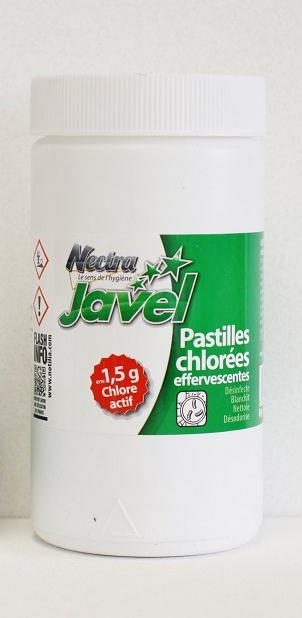 JAVEL PASTILLES 303 - 1KG BOITE