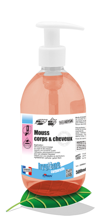 MOUSS CORPS ET CHEVEUX 500ML - UNITE