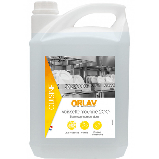 ORLAV LIQUIDE VAISSELLE MACH 6KG - LE BIDON DE 6KG