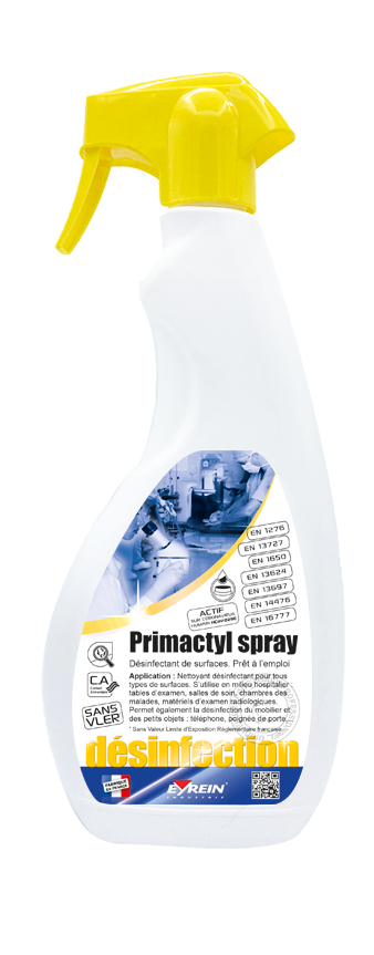 PRIMACTYL SPRAY -DESINFECT SURFACE 750ML