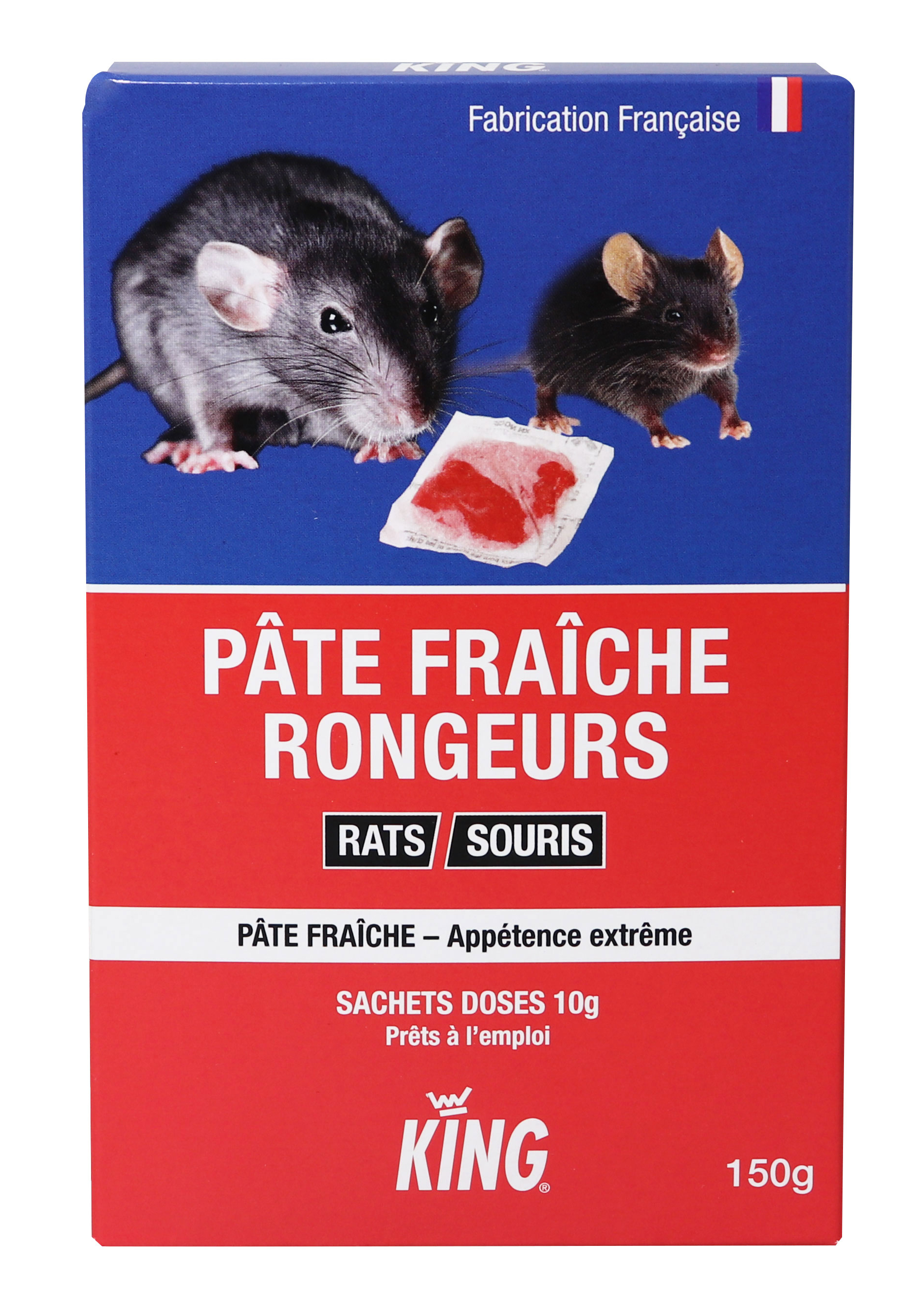 RATICIDE EN PATE - LA BOITE