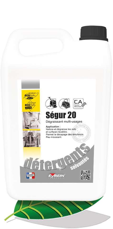 SEGUR 20 5L - DEGRAISSANT DECRASSANT LE BIDON DE 5L