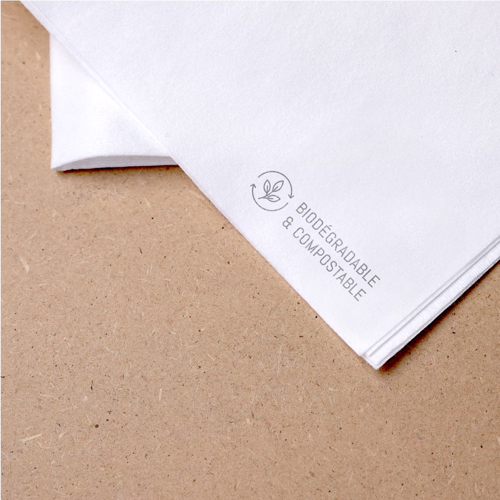 SERVIETTE CELYTISS BLANC 40X40 -LE CARTON DE 400