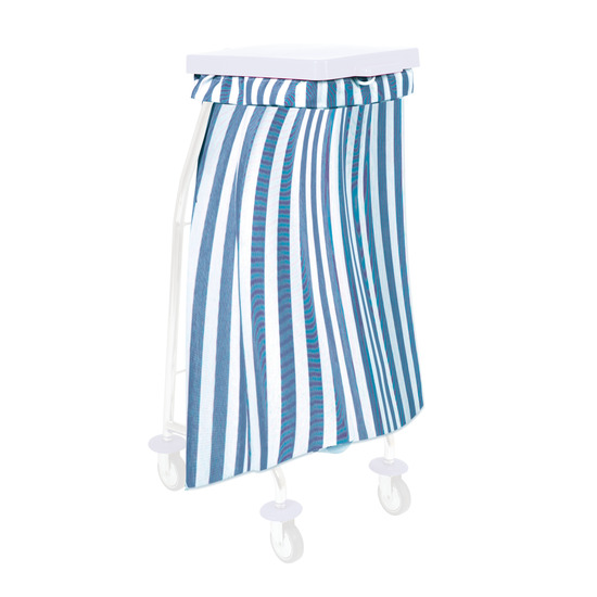 SAC A LINGE 65L 170GR RAYE BLEU - UNITE