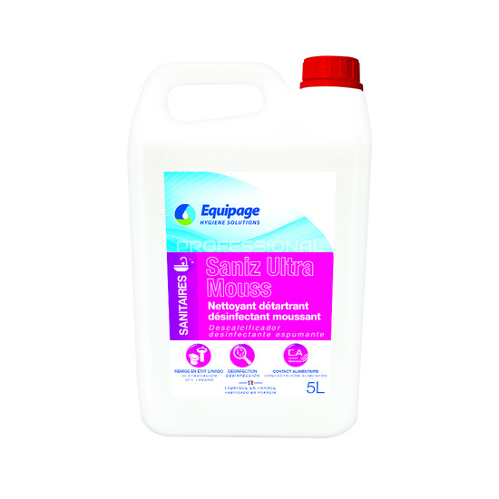 SANIZ ULTRA MOUSSE 5L - LE BIDON DE 5L