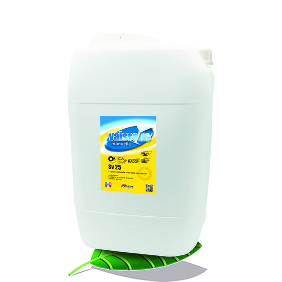 SV 25 20L - SHAMPOOING VAISSELLE LE BIDON DE 20L