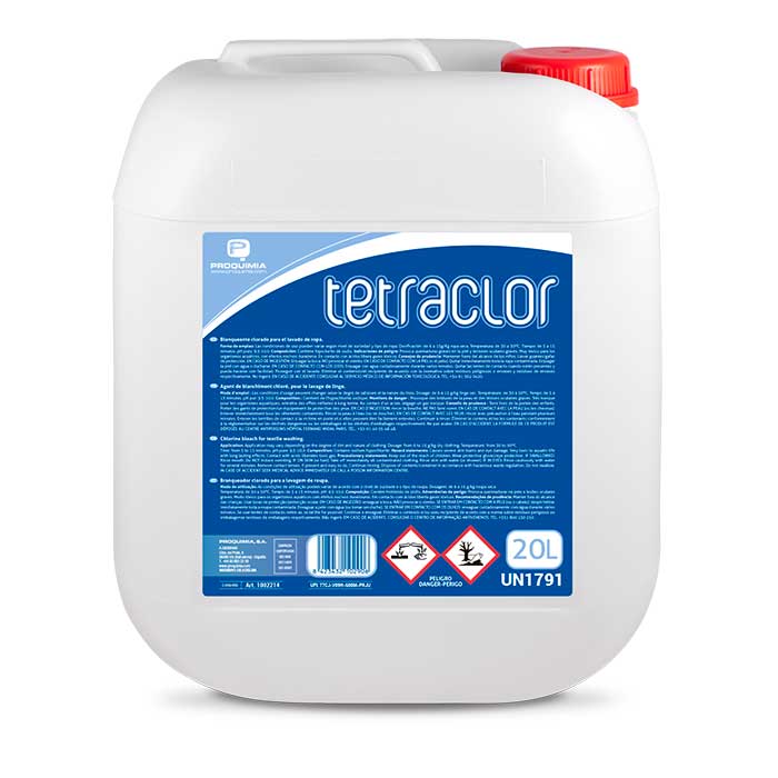 TETRACLOR 20L - AGENT DE BLANCHIMENT POUR LE LINGE -AS