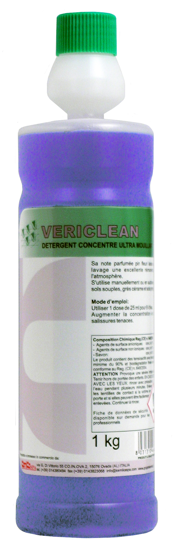 VERICLEAN DOSEUR 1KG - LE KG